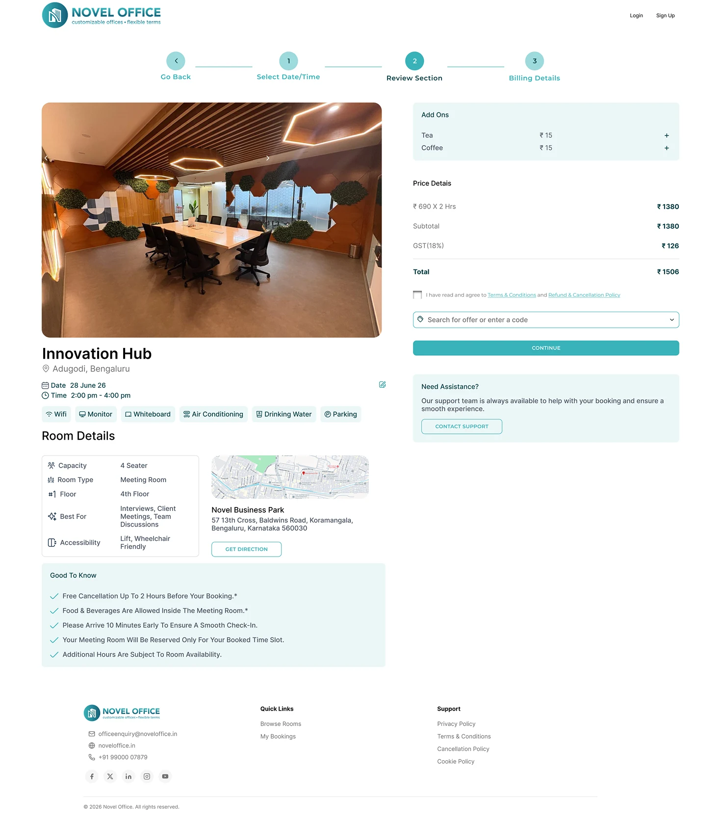 Meeting Room UI 04